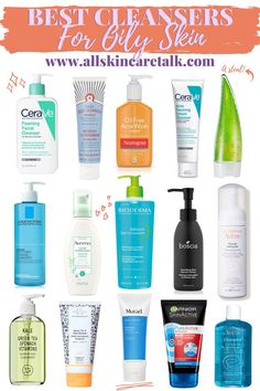 Good Cleansers, Oil Cleanser For Oily Skin, Cleanser Oily Skin, Cleansers For Oily Skin, Best Cleansers, Oily Skin Routine, Cetaphil Cleanser, Cerave Cleanser, Oily Skin Face