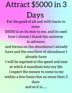 wealth affirmations money universe Manifestation Game, Manifestation Scripting, Money Is Energy, Thank The Universe, Universe Manifestation, Good Luck Spells, Quotes Money, Wealth And Abundance