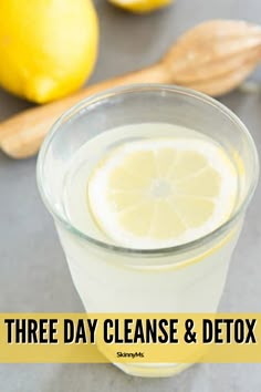 Kickstart your weight loss with this three day cleanse & detox! This detox program was designed to help you lose those unwanted pounds. Lemon Water Cleanse, Lemon Detox Cleanse, Healthy Reset, At Home Cleanse, Three Day Cleanse, Best Body Cleanse, Lemon Cleanse, Quick Detox, Whole Body Cleanse