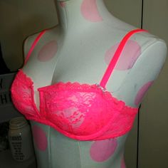 Worn Once. Like New Saucy Preloved - Only Owner 32d Victorias Secret I Buy So Much I Dont Get A Chance To Use It All; My Loss Is Your Gain; Every Piece Deserves Its Forever Home! Orders Ship Same Day No Returns Accepted Bundle Discounts 5 Seller Balconet Bra, Vintage Bra, Harley Quinn Costume, Nude Bra, Sleep Wear, Unlined Bra, Victoria Secret Bras, Forever Home, Pink Mini