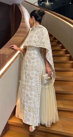 Mini Dress Outfit, White Mini Dress Outfit, Moroccan Fashion, Outfit Night, Pakistani Fancy Dresses, Elegant Dresses Classy, Dress With Sleeves, Platform Clogs