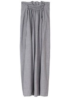 Simple Grey High Waist Casual Wide Leg PantsFabric: Cotton BlendedSize & Fit: This garment fits true to size.Length: Size S measures 41.73"from waist to hem.Waist:Fitted - very fitted at natural waist Hip: Loosely Fitted. room for hips. Hand Wash Cold. Casual Wide Leg Pants, Pantalon Large, Nike Outfits, Leg Pants, Wide Leg Pants, Pajama Pants, High Waist, Wide Leg, Take That