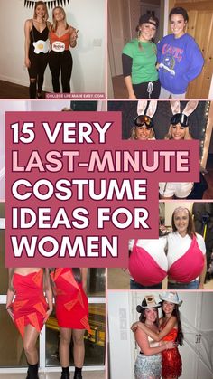 15 very last-minute women Halloween costume ideas for duos Halloween Outfits Matching, Best Female Halloween Costumes, Easy Halloween Outfit