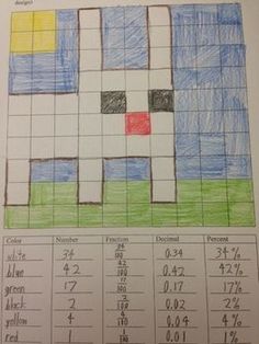 a drawing of a building with numbers and times on the front, as well as an area for it to be colored