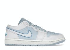 Check out the Jordan 1 Low SE Reverse Ice Blue (Women's) available on @StockX Jordan Lows, Jordan Low, Blue Jordans, Pretty Shoes Sneakers, Nike Air Jordan 1 Low, Shoe Wishlist, Blue Ice, Womens Jordans, Cute Nikes