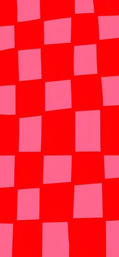 a red and pink checkerboard pattern is shown in the middle of this image