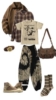 Mode Inspiration, Grunge Fashion, Look Cool