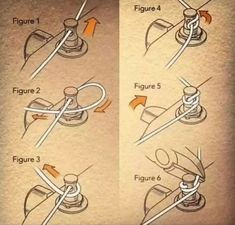 instructions for how to tie a hook