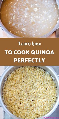 how to cook quinoa perfectly