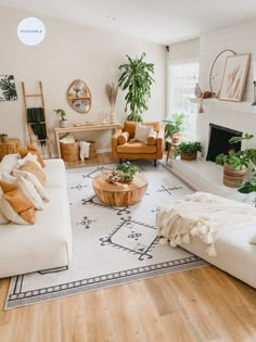 the living room is clean and ready for guests to come home with their new furniture