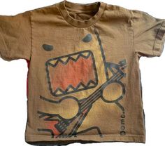 Domo Kun T-Shirt Outfit – MrDad Store Gothic Cartoon, Domo Kun, Silly Clothes, T Shirt Outfit, Funky Outfits, Shirt Y2k, Y2k Clothes, Swaggy Outfits, Tshirt Outfits