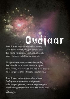 a poem written in the language oudiar on a black background with colorful fireworks