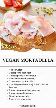 best mortadella alternative vegan mortadella recipe ingredients what to use instead of mortadella what to replace with mortadella Mortadella Recipe, Olive Loaf, Muffaletta Sandwich, Luncheon Meat, Popular Appetizers, Best Appetizer Recipes, Deli Meats, What To Use, Recipe Ingredients