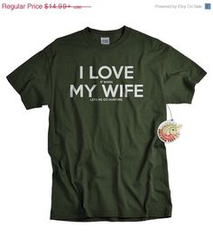 I love my wife t shirt I love it when my wife lets me go hunting t-shirt funny hunter guys tshirt gift for men husband dad Christmas gift Christmas Gifts For Fiances Family, Fun Gifts 2022, Mens Funny Christmas Shirts, $5 Gifts For Guys, Funny Shirts For Men Party, Top Gifts For 2022, Cheap Fitted T-shirt As A Gift, Christmas Gifts For A Second Marriage Couple, Funny Gender Neutral Gifts