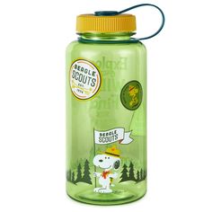 Peanuts® Beagle Scouts Find the Fun Water Bottle Big Water Bottle, Willow Tree Figurines, Cute Water Bottles, Cute Patches, Best Water Bottle, Cool Patches, Scenic Design, Capri Blue, Disney Magic