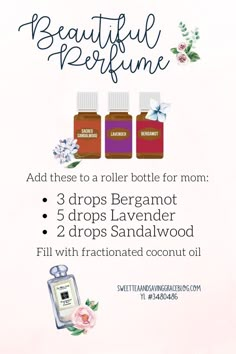 Essential Oil Perfume Roller Blends, Essential Oil Parfum, Jasmine Essential Oil Blends Perfume, Diy Perfume With Essential Oils, Essential Oil Combinations For Perfume, Perfume Recipes With Essential Oils, Essential Oil Perfume Recipes Spray, Essential Oils Perfume Recipes, Young Living Perfume Recipes