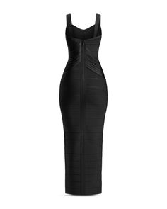 Find HERVE LEGER The Autumn Fringe Bandage Gown on Editorialist. Herve Leger The Autumn Fringe Bandage Gown.Color:Black.Size:L.Material:90% rayon/9% nylon/1% spandex; contrast: 100% polyester.Dresses. Bandage Dress Herve Leger, Gown Gold, Silk Gown, Satin Gown, Herve Leger, Fitted Silhouette, Bandage Dress, Fall Dresses, Square Neckline