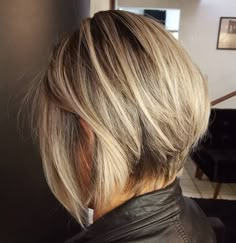 Inverted Bob Haircuts, Bob Haircut Ideas, Short Bobs, Blonde Bob Hairstyles, Bob Hairstyles For Fine Hair, Best Short Haircuts, Bob Haircuts For Women, Short Bob Haircuts, Penteado Cabelo Curto