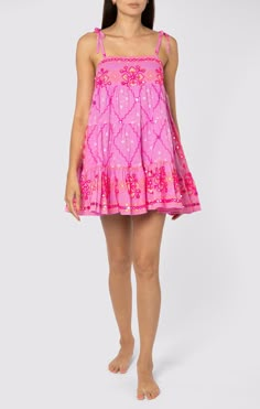 Dresses → Juliet Dunn London Cute Cruise Outfits, Long Summer Dress Outfits, Colorful Sundress, Mosaic Dress, Resort Wear Dresses, Summer Sundresses, Rush Dresses, Preppy Dresses, Blouson Dress