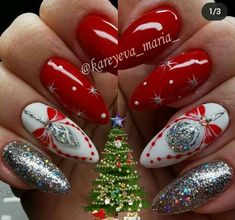 Nail Decoration Ideas, Christmas Nail Designs Acrylic, Summer Nails Coffin, Anything Pink, Christmas Nail Designs Easy, Christmas Nail Design, Nail 2024, Christmas Nails 2023, Christmas Nail Art Ideas