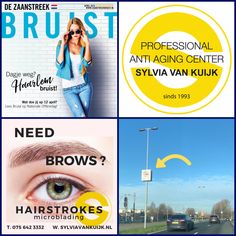 🤗  N E E D  BROWS ?   🤩 BEST  B R O W S  IN TOWN !  Hairstrokes • Epileren • Waxen / Harsen  ✅ NEW B R U I ST   T. 075 642 3332 E. info@sylviavankuijk.nl W. www.sylviavankuijk.nl