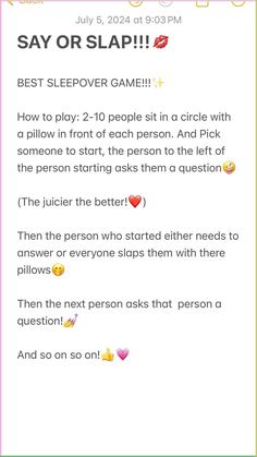 10 Ways to Make Your Text Stand Out Things To Do At A Hangout With Bff, Fun Games To Play With Friends At Sleepovers, What To Talk About At A Sleepover, Games To Play In Sleepover, Stuff To Do At A Halloween Sleepover, Games You Can Play On Paper, Night Games To Play With Friends, Things To Do With 3 People At A Sleepover, Say Or Slap