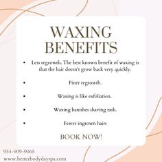 Waxing Benefits Hair Removal, Waxing Tips Brazilian Quotes, Underarm Waxing Quotes, Wax Spa Ideas, Waxing Aftercare Brazilian, Eyebrow Waxing Tips, Brazillian Wax Quotes, Waxing Instagram Feed