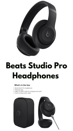 Beats Studio Pro - Wireless Bluetooth Noise Cancelling Headphones Cousin Gifts, Beats Studio, Mac Laptop, Tv Accessories, Noise Cancelling Headphones, Active Noise Cancellation, Audio Cable, Fashion Toys, Mens Skin Care