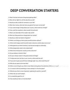 Conversation Starters With Your Crush, Crush Conversation Starters, Best Conversation Topics, Interesting Questions To Ask, Conversation With Friends, For Your Crush, Conversation Starter Questions