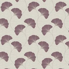 a wallpaper with purple flowers on it