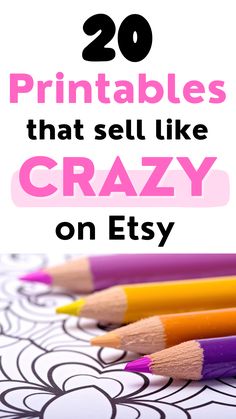 20 Best-selling printables to sell on Etsy Printables To Sell On Etsy, Printables To Sell, Making Money On Etsy, Selling Printables, Printables On Etsy, Money Making Hacks, Money Life Hacks, Create Digital Product, Etsy Business