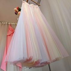 ★A tulle skirt with an elastic waist is easy, comfortable and suitable for women of any size. ★★Size: Please select size, or custom size ★★Color: Rainbow (picture color) ★★ Custom guide : This Skirt could be made in CUSTOM size. Please feel free to send me a message If you would like custom orders. After you place the order, Please add your measurement in the buyer's note section at checkout as below: Waist size : __ inches/cm You would like this Skirt length： __inches/cm ★★ Please note : The item photo take by the natural light, we always show the best really color, but due to your monitor and light brightness, or other factors, the slight difference in color may be there, hope for your understanding. ★★ Please note : Please allow a little unavoidable differences due to measure by hands, Custom Tulle Skirt, Womens Tulle Skirt, Rainbow Pictures, Fairy Skirt, Layered Tulle Skirt, Color Rainbow, Womens Skirts, Pastel Rainbow, You Are Awesome