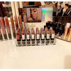 @byAlegory Beauty Organizers 💄Check out @donatela_makeup ‘s collection of her byAlegory Makeup Organizers😍😍 Thank you for sharing our organizers❣️💋❤️ ⬆️LINK IN BIO TO SHOP▶️ www.byAlegory.com#byAlegory #amazon #amazonprime #makeuporganizer #makeup #lipgloss #lipstick #mac #maccosmetics Home Beauty Room, Makeup Lipgloss, Beauty Room Vanity, Lipstick Mac, Ikea Alex, Makeup Organizers, Beauty Organization, Make Up Organiser