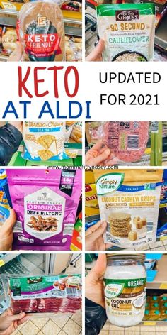 Keto At Aldi Grocery List, Aldi Low Carb Shopping Lists, Keto At Aldi, Aldi Keto Shopping List, On A Budget Meals, Budget Breakfast, Almond Butter Keto, Budget Keto