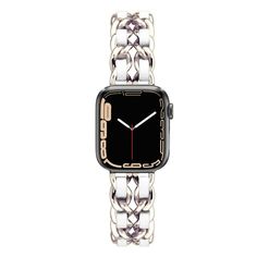 Bracelet papillon luxury - eWatch Straps Apple Watch Women, Black Leather Jewelry, Apple Watches