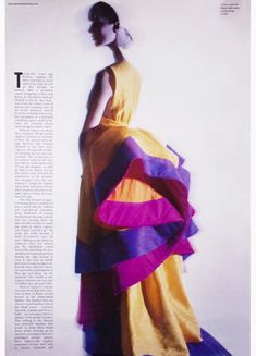 Norman Hartnell, Unsung Hero, W Magazine, The Masters, Dressmaking, Tie Dye Skirt, Editorial Fashion