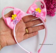 Hair Bows Diy Ribbon, Diy Hair Accessories Ribbon, Bows Diy Ribbon, Craft Show Ideas, Diy Headband, Diy Ribbon, Diy Hair Bows, Diy Bow, Girl Hair Bows