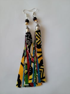 African Cloth Earrings Handmade African Earrings Handmade, African Style Earrings, African Print Accessories, African Fabric Accessories, Cloth Earrings, Ankara Accessories, More Code, African Earrings, Fabric Earrings