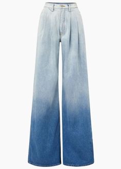 Blue Jean Outfits, Brandon Maxwell, Designer Jeans, Autumn Fashion Women, Looks Vintage, Shibori, Designer Outfits Woman, Moda Operandi, Denim Fashion