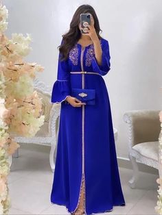 Blue Resham Embroidered Evening Gown, Blue Evening Gown With Resham Embroidery, Blue Elegant Gown With Resham Embroidery, Elegant Blue Gown With Resham Embroidery, Formal Blue Gown For Eid, Blue Formal Gown For Eid, Blue Dress With Resham Embroidery For Evening, Elegant Blue Gown For Eid, Blue Evening Dress With Resham Embroidery