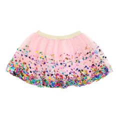 Pink Confetti Tutu – Sweet Wink Lavender Confetti, Kids Tutu, Multicolor Sequins, Girl Tutu Skirt, Pink Confetti, Baby Tutu, Tulle Tutu, Pink Tulle, Tutus For Girls