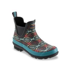 Pendleton-Carico Lake Rain Bootie The Carico Lake rain bootie by Pendleton might become your favorite choice this rainy season. Playful geometric patterns create a surreal effect on the waterproof Chelsea boot, improved with a cushioned wool footbed and slip-resistant rubber sole. Click here for Boot Measuring Guide. Trending Handbags, Rain Shoes, Black Chelsea Boots, Rainy Season, Chelsea Boot, Athletic Sneakers, Sneaker Shopping, Geometric Patterns, Kids Bags