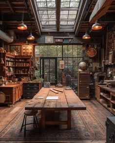 source: Morico Art Studio Design, Workshop Studio, Art Studio At Home, Hobby Room, Garage Design, Studio Space