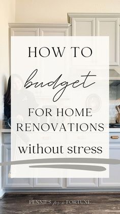 How to plan and budget for a major home renovation: Thinking about tackling a DIY home renovation project? Home remodeling can be fun, but don't let the excitement make you jump into things without a plan since you might end up stressed and without money. Planning and budgeting for your home improvement projects upfront is way smarter. Let's talk about how you can create a home renovation budget for those DIY home projects and manage your renovation budget without all the stress. Money Planning, Guest Bedroom Makeover, Full Bathroom Remodel, Diy Home Projects, Renovation Budget, Free Budget, Home Daycare