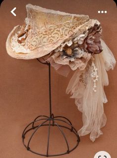 Diy Projects Decor, Steampunk Crafts, Victorian Hats, Steampunk Wedding, Steampunk Diy