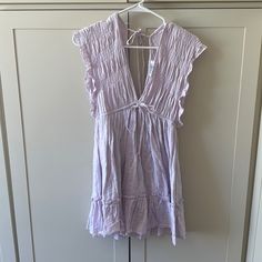 This Is The Perfect Dress, It’s Just Too Short On Me. Never Worn Casual Lavender Mini Dress For Daywear, Dresses Light Purple, Purple Boutique, Summer Clothes, Too Short, Light Purple, Color Purple, Perfect Dress, Summer Dress