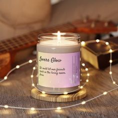 Taylor Swift Themed Lovers Glow Candle Ours Taylor Swift, Candle Glow, Cozy Ambiance, The Spirit