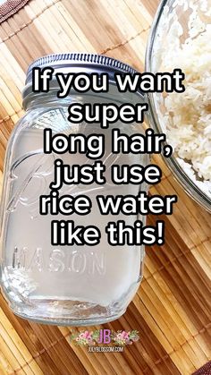 Best Rice Water For Hair Growth, Hair Growth With Rice Water, Cinnamon Oil Benefits For Hair, Thicken Hair Naturally Diy, Diy Rice Water For Hair Growth, How To Grow Your Hair Faster Rice Water, Rice Water Shampoo Diy, Rice Water Spray For Hair Growth, Rice Water For Hair Growth Results