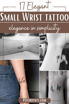 delicate small wrist tattoo Small Outer Wrist Tattoo, Small Wrist Tattoos For Women Meaningful, Side Of Wrist Tattoo, Tattoo With Meaning, Love Wrist Tattoo, Small Wrist Tattoo, Avocado Tattoo, Little Bird Tattoos, Meaningful Wrist Tattoos