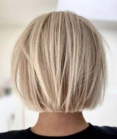 Fine Hair Chin Length, Hair Chin Length, Lob Bob, Kort Bob, Short Bobs, Haircuts For Women Over 50, Gorgeous Hairstyles